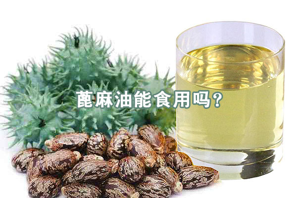 蓖麻油能食用嗎？