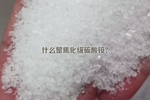 什么是焦化級硫酸銨?