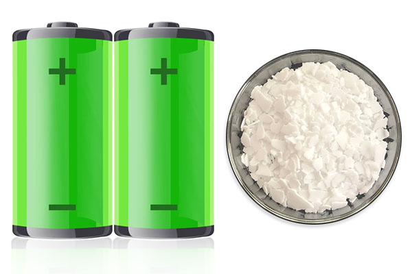 氫氧化鉀在電池生產中的應用