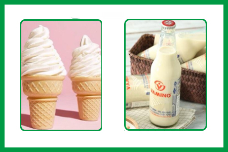 司盤在冰淇淋和豆奶中的應用